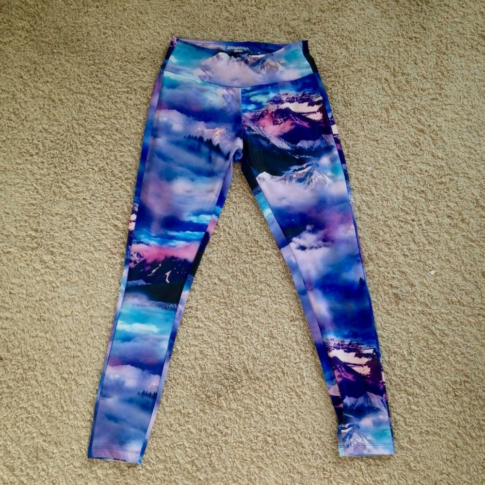 Sansara Galaxy Mountain Cosmic Yoga Pant Leggings